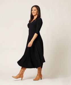 Brown Swing Dress