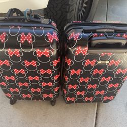 Matching Set Of Minnie Mouse, American Tourister High-Quality Luggage