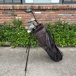 NIKE Slingshot golf set (Driver+3 hybrid+4i-pw+sw+putter+stand bag)