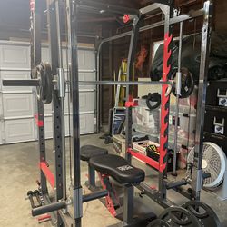 Marcy Pro Smith Home Gym With Plates 