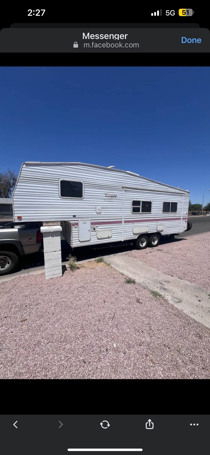 2001 Fifth Wheel