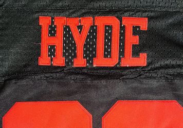 Nike Carlos Hyde Black San Francisco 49ers Jersey