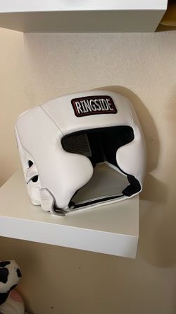 Ringside Competition Boxing Headgear White, Medium