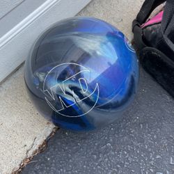 Columbia 300 WD 9 lb 7 oz Bowling Ball Purple Blue White Green sparkle galaxy