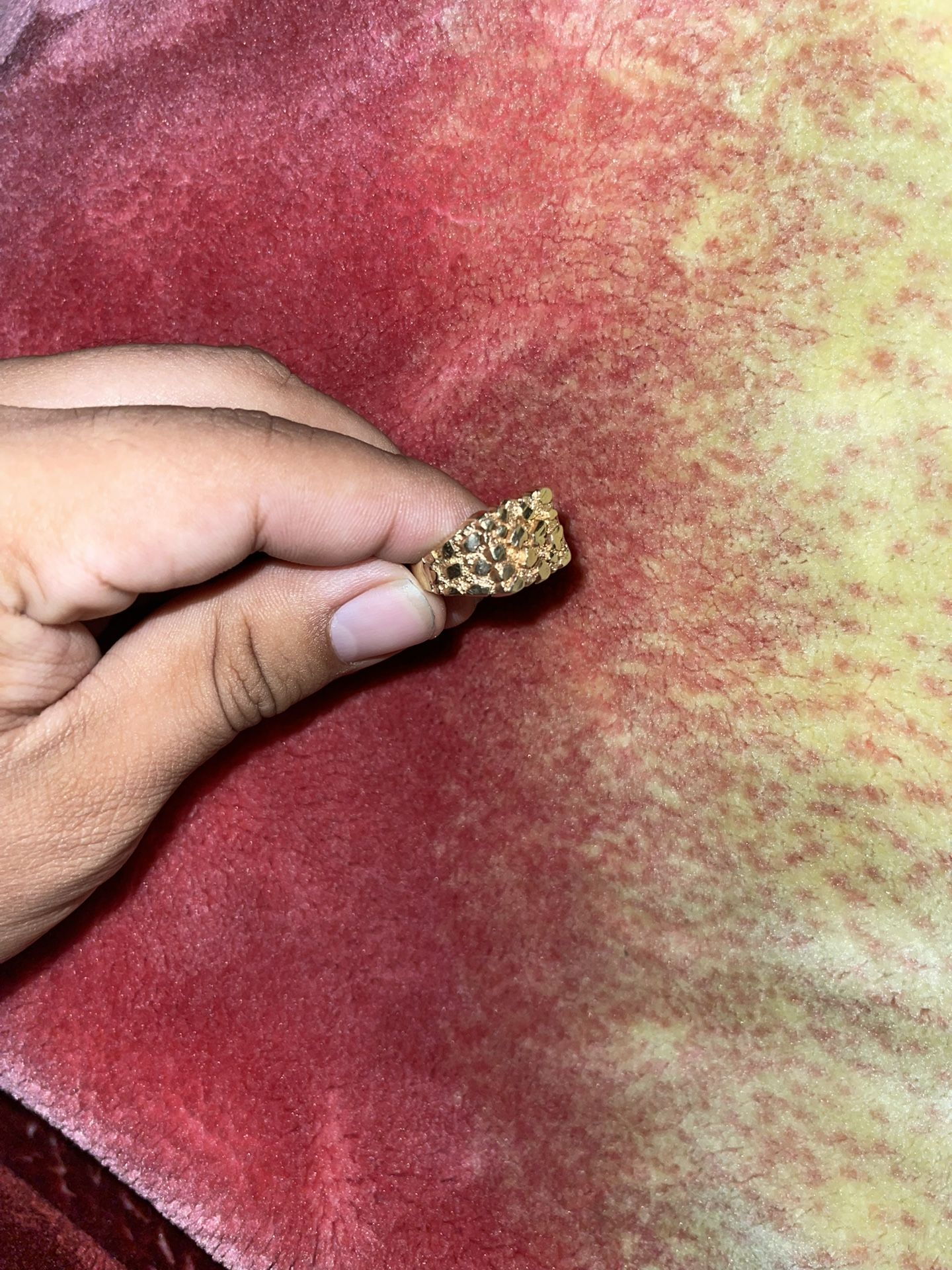 10k Nugget Ring