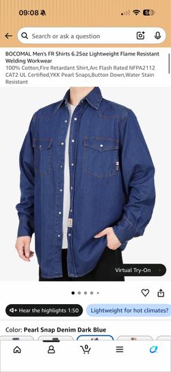 Welding shirt