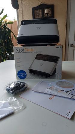 NeatDesk, desktop scanner