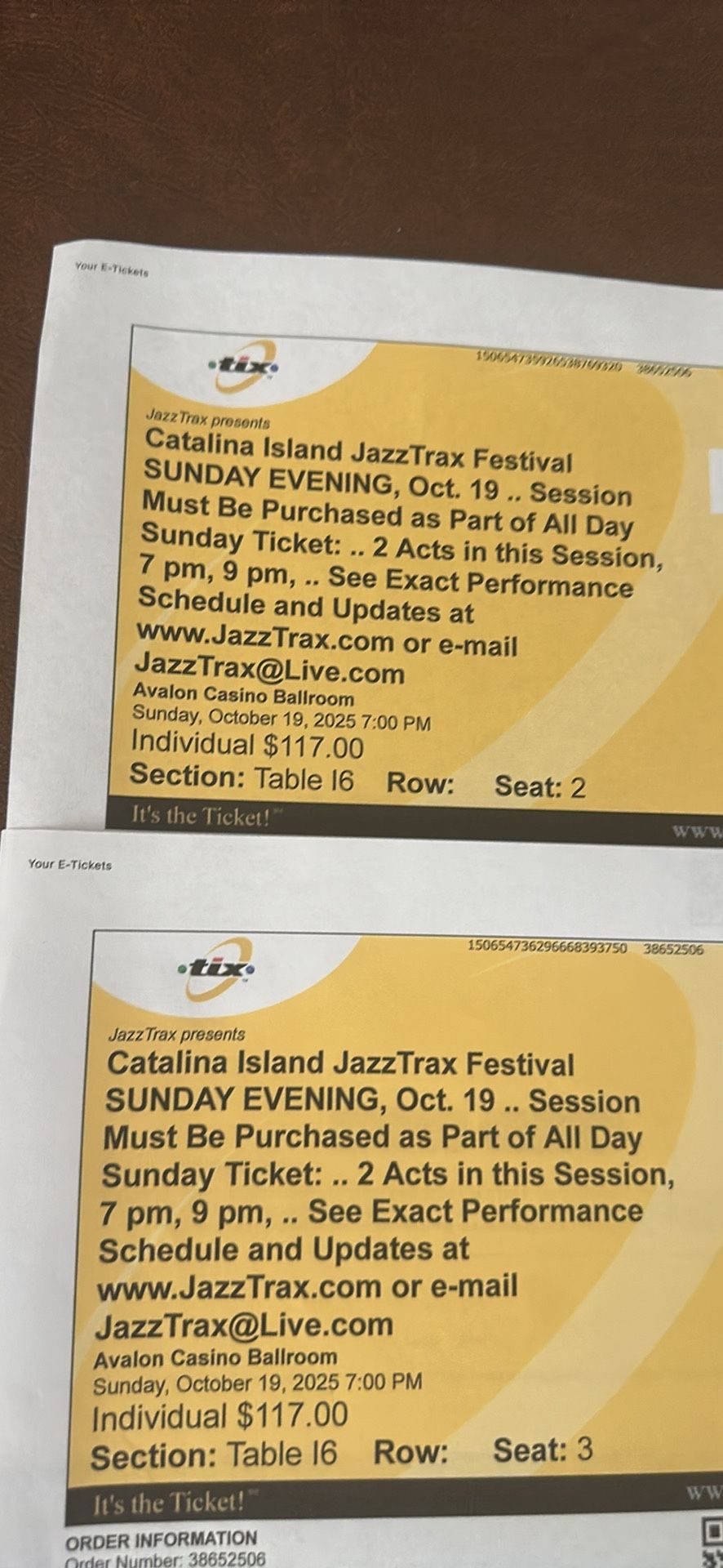 2025 Catalina Island Jazz Festival Tickets