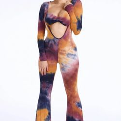 Tie Dye Jumpsuit 