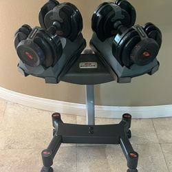 Bowflex Weights With Stand