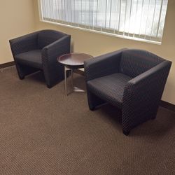Couch with small table