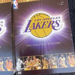 NBA Dynasty Series Los Angeles Lakers The Complete History 5-Disc DVD Set