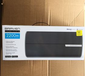 Braven Portable Smart Bluetooth Speaker 2200m