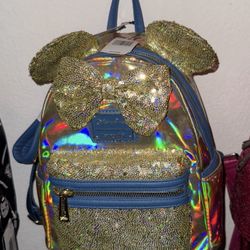 New With Tags Disney Loungfly 