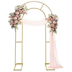 Double Arch Backdrop Stand Metal 