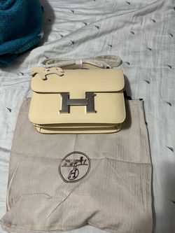 Hermès Constance Bag Cream Epsom Leather