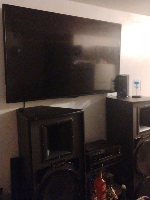 Tv And Stereo System