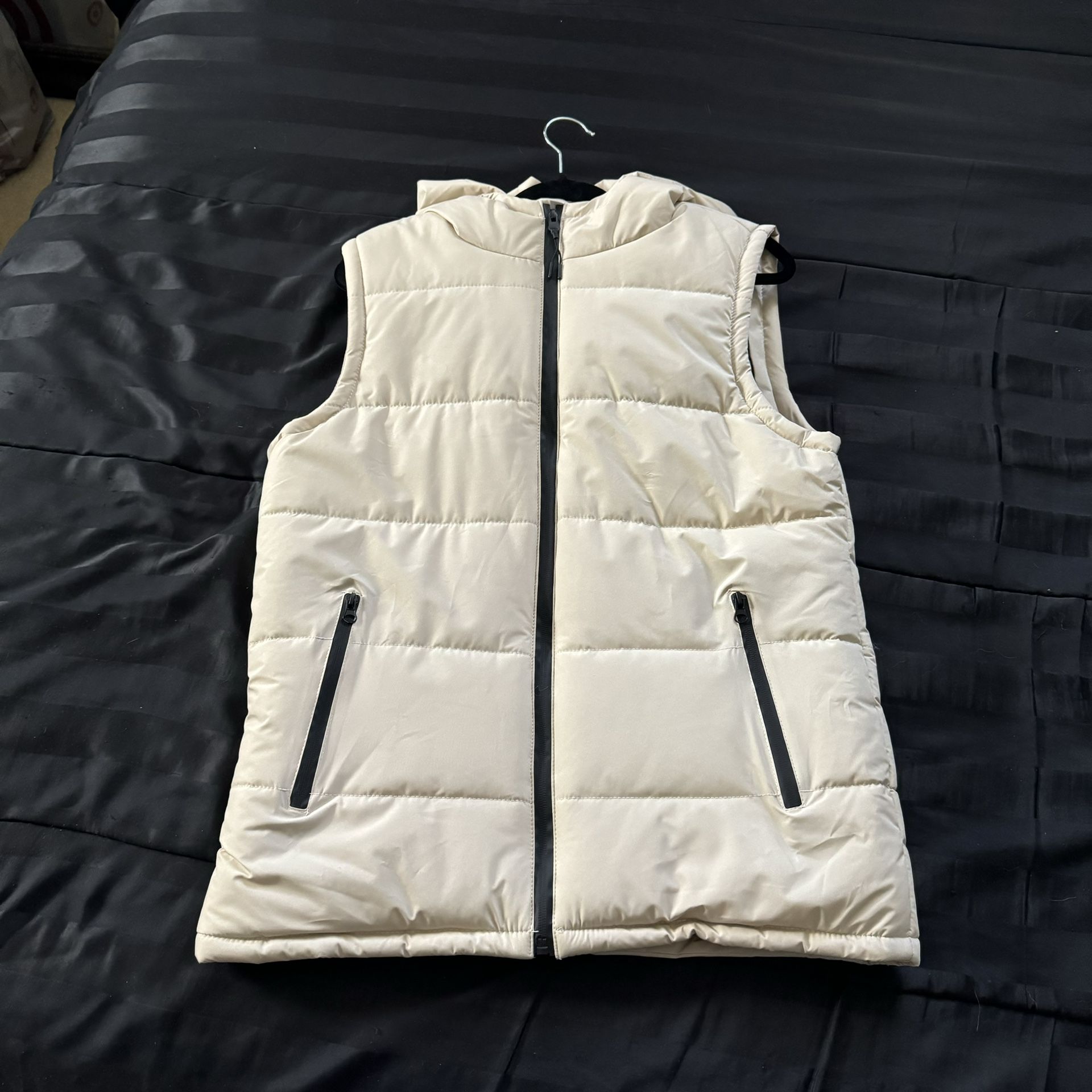 Puffer Vest No Sleeve Size:M