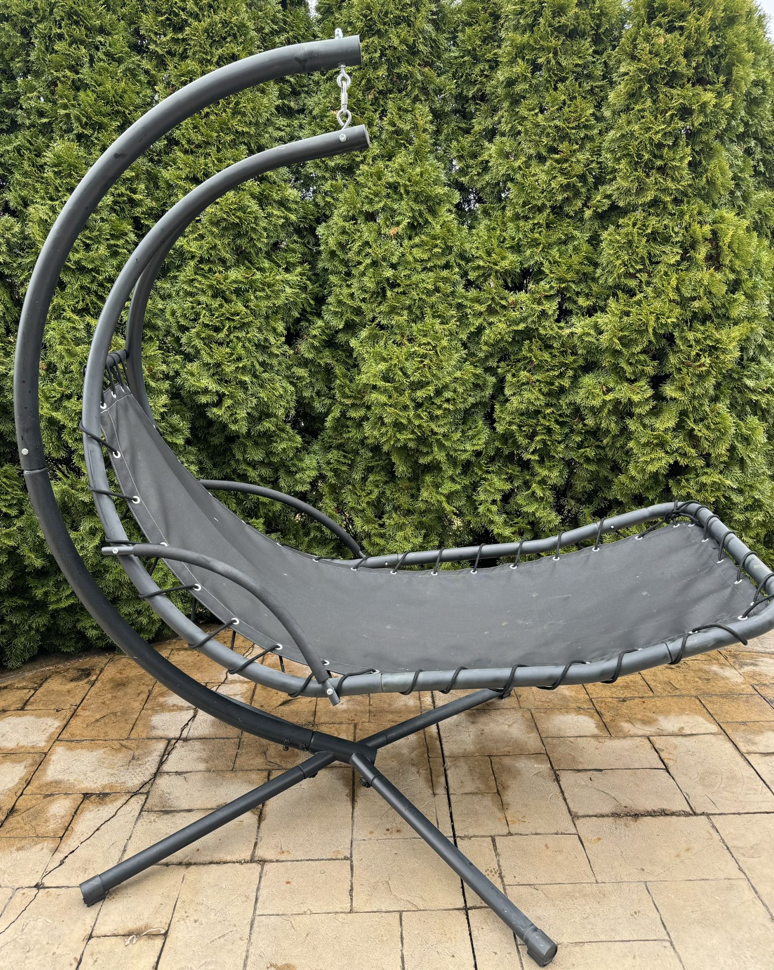 Hanging Lounge Chair Hammock - Outdoor Patio Furniture 