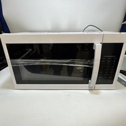 🔥 1.7 cu. ft. 1000-Watt Over the Range Microwave in White