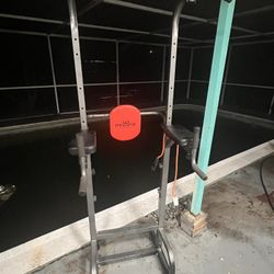 RELIFE REBUILD YOUR LIFE Power Tower Pull Up Bar Station Workout Dip Station for Home Gym Strength Training Fitness Equipment