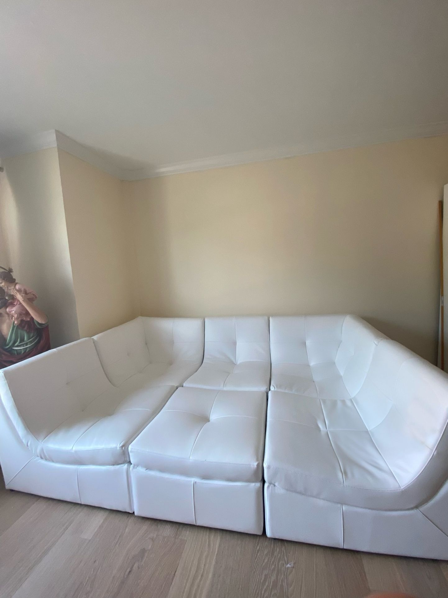 Genuine Leather Sectional Sofa