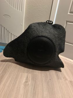skar 12inchCustom Carpet-Wrapped Car Subwoofer Enclosure