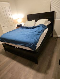 Black Queen Bed Frame