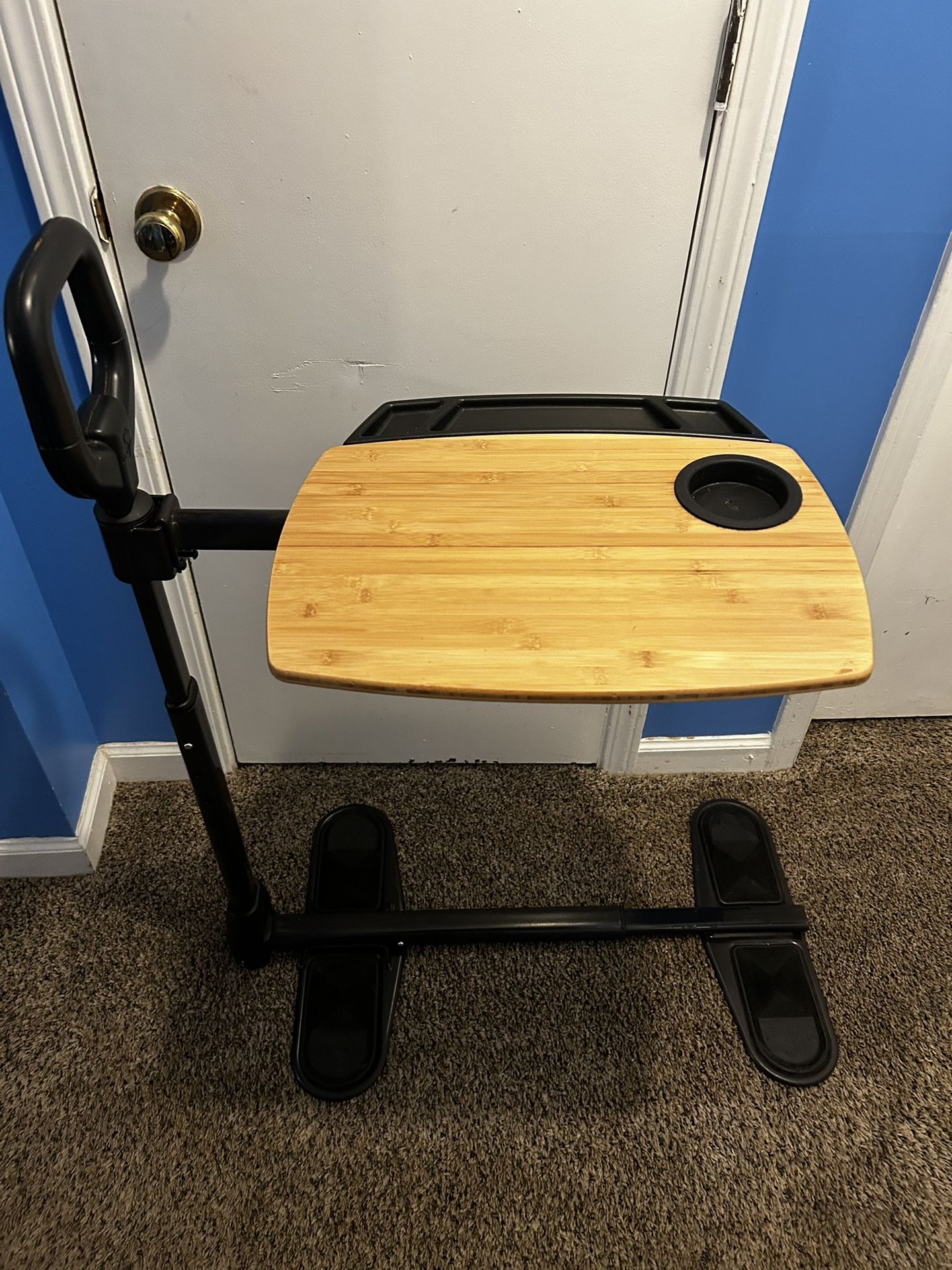 Stander Assist A-Tray Bedside Table / Over The Bed Table With Adjustable Height