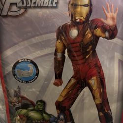 Boys Avenger Iron Man Costume- New