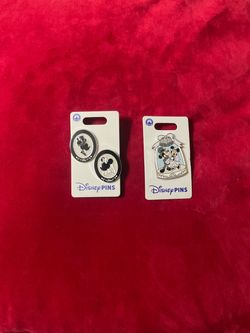 Disney Pins Mickey & Minnie Wedding Set