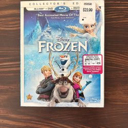 Frozen Blu-Ray & DVD