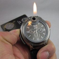 Cigarette lighter watch