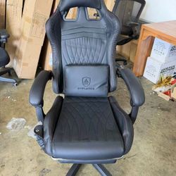 New assembled ACE-PRO Music Gaming Chairs – Built-in Speakers, App Support & Bluetooth Control, Computer Game Chairs with Footrest for Adults, Ergonom