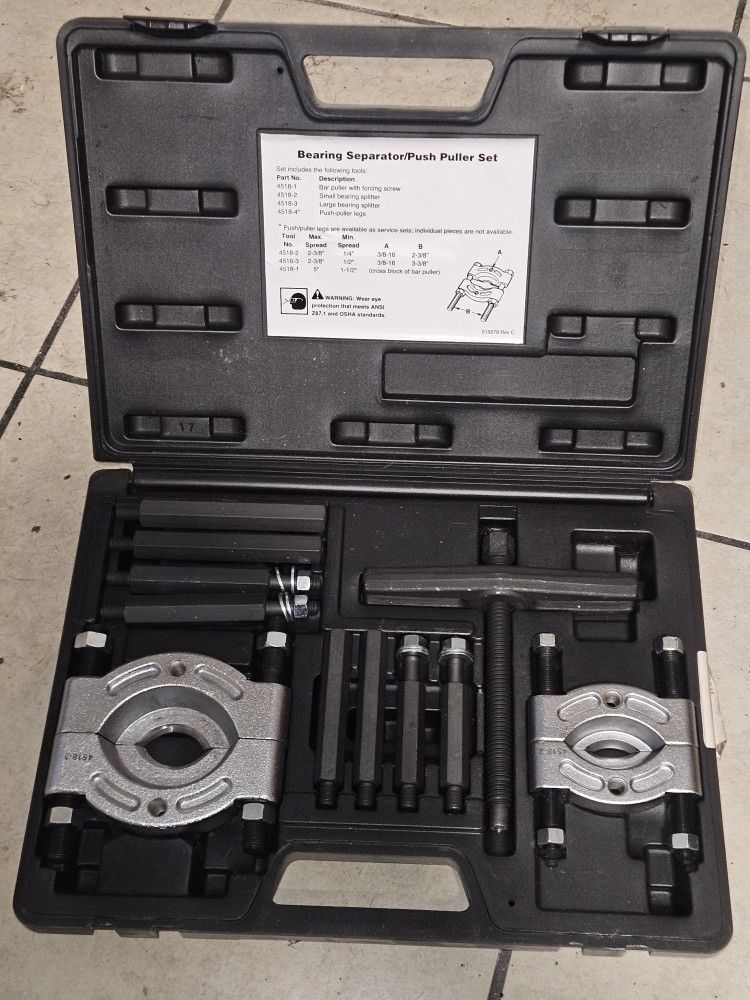 OTC Bearing Separator/Push-Puller **Brand New**