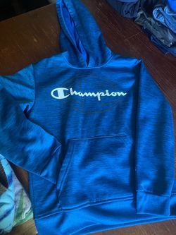 Champion Pullover Hoodie Blue