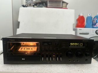 RARE VINTAGE TECHNICS 288 STEREO CASSETTE TAPE RECORDER/ PLAYER ( RIGHT CHANNEL NO SOUND)