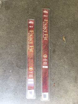 Exact fit wiper blades