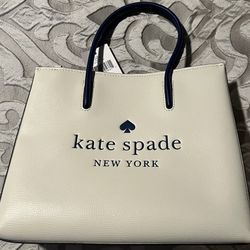 NWT Kate Spade New York Cream Tote Bag