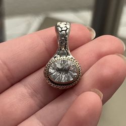 White Quartz Pendant 