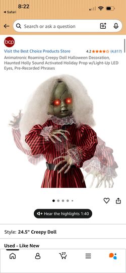 Halloween doll