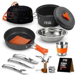 Camp cooking set