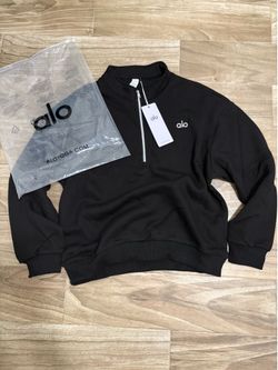 Alo quarter zip size M