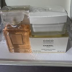 COCO CHANEL MADEMOISELLE SPRAY AND CREAM GIFT SET STILL PLASTIC WRAPPED BRAND NEW