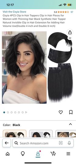 Hair Topper Clips