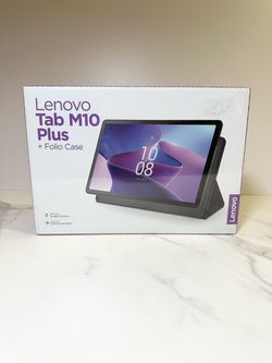Lenovo Tab M10 Plus + Folio Case NEW AND SEALED