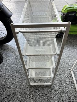 Metal White Drawer System