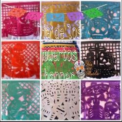 Dia De Los Muertos Papel Picado