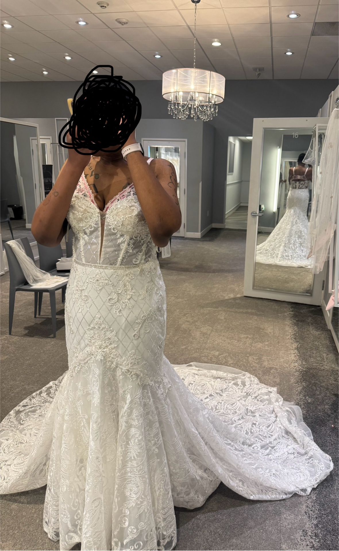 Brand New Wedding Dress & Ville