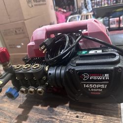 Red E-Power 1450 psi electric pressure washer commercial grade $375 (financing available)